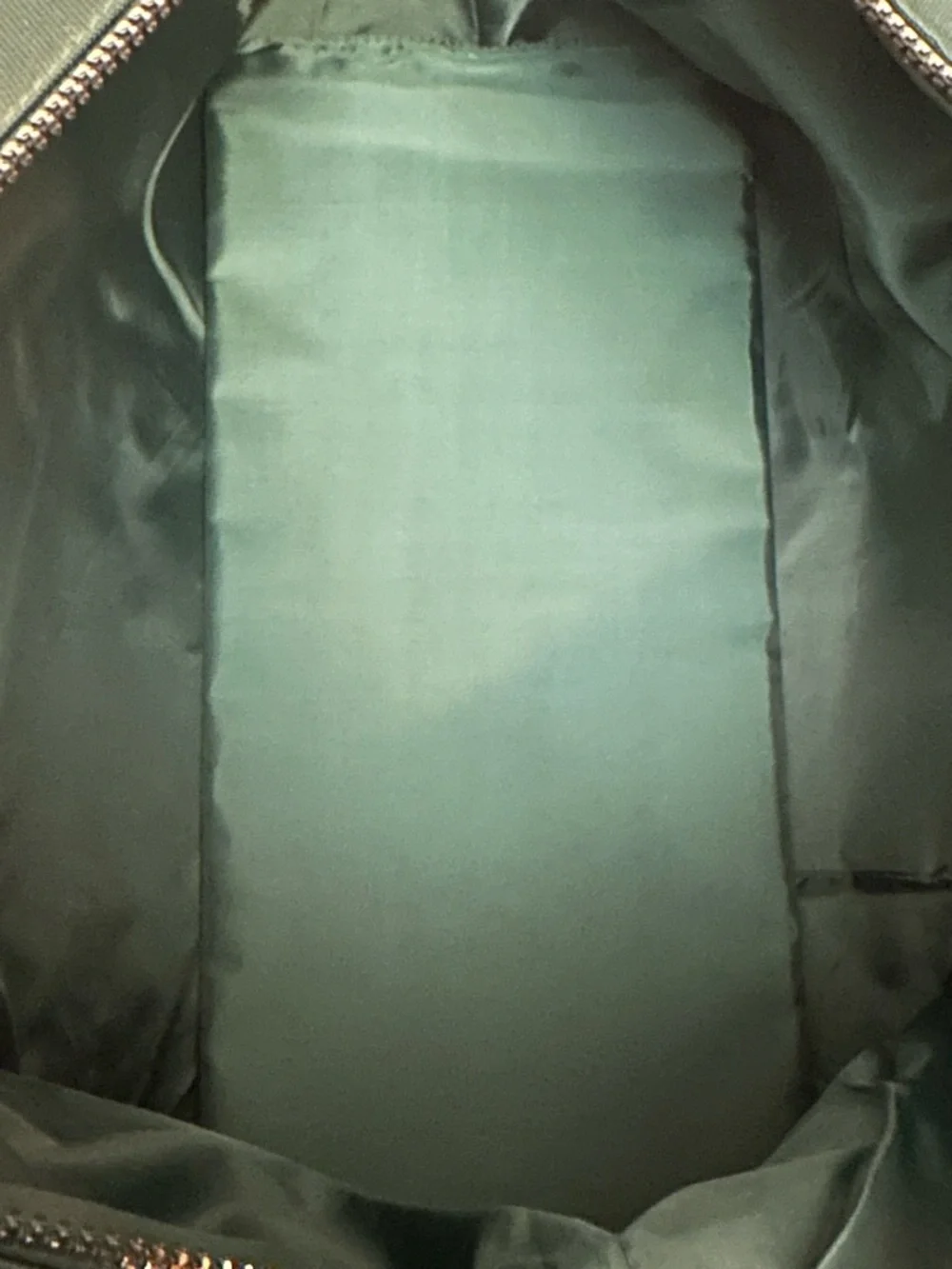 Coach Dark Green Canvas Duffel with Black Straps - Picture 6 of 10